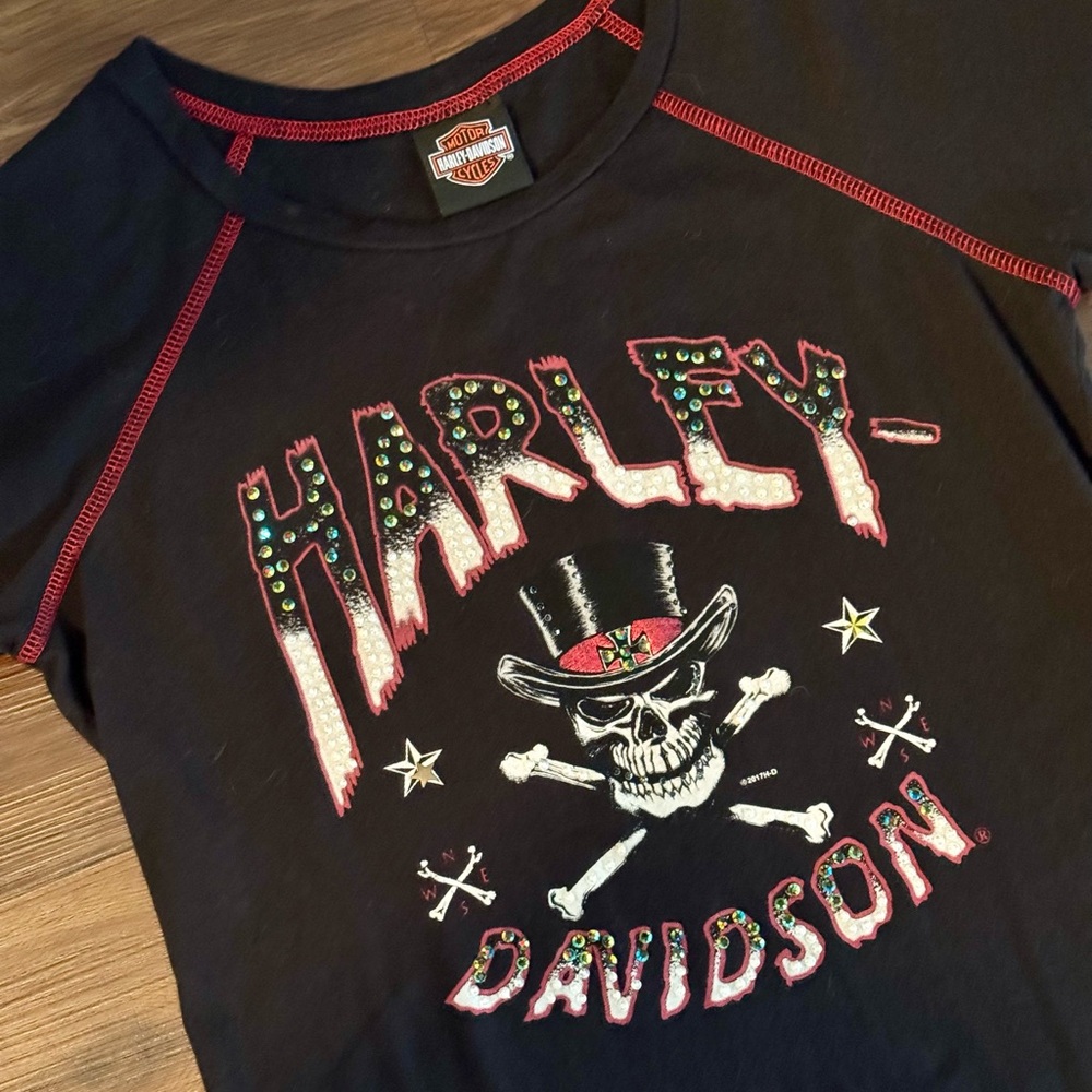 Harley-Davidson Chicago Black Graphic T-Shirt